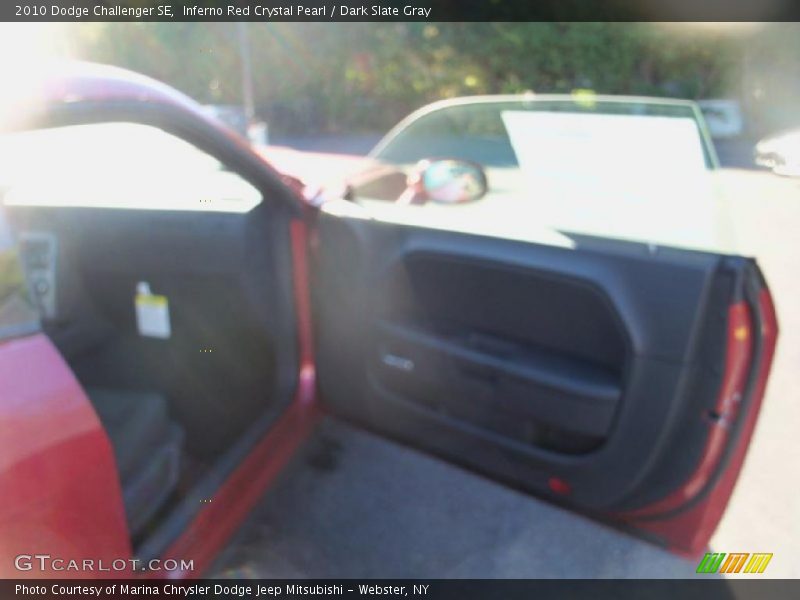 Inferno Red Crystal Pearl / Dark Slate Gray 2010 Dodge Challenger SE