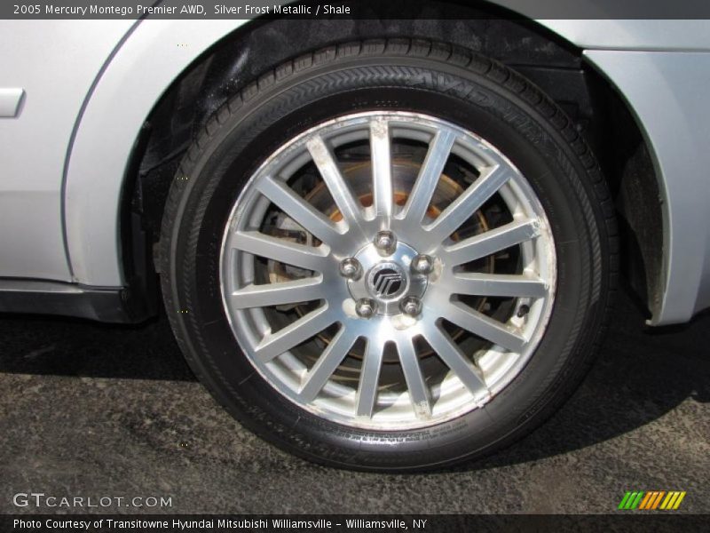 Silver Frost Metallic / Shale 2005 Mercury Montego Premier AWD