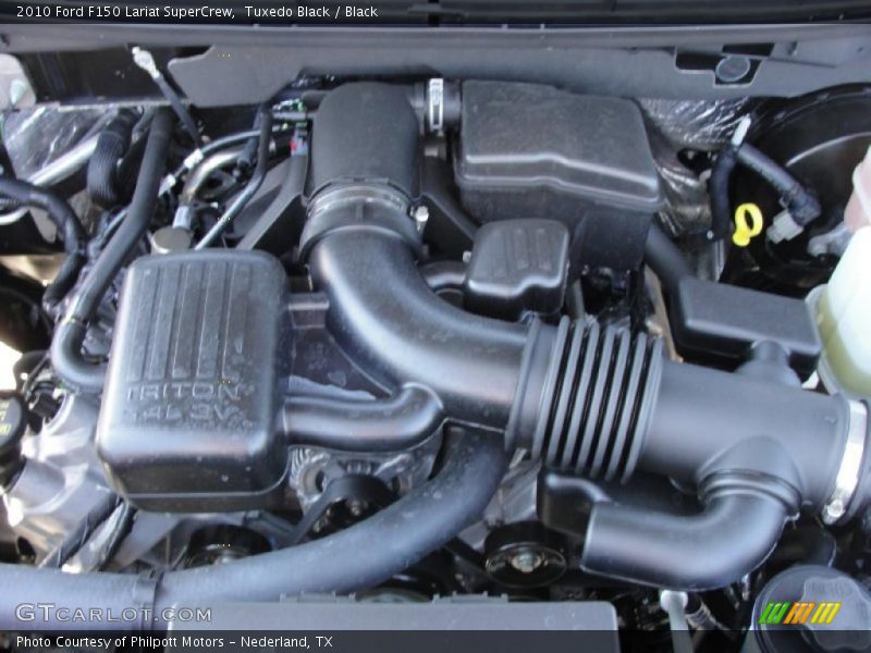 Tuxedo Black / Black 2010 Ford F150 Lariat SuperCrew