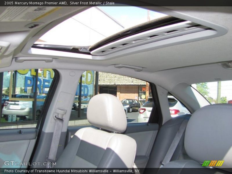 Silver Frost Metallic / Shale 2005 Mercury Montego Premier AWD