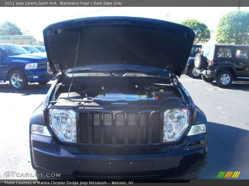 Blackberry Pearl / Dark Slate Gray 2011 Jeep Liberty Sport 4x4