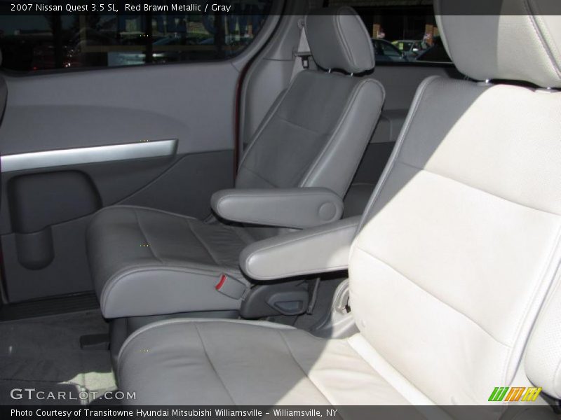 Red Brawn Metallic / Gray 2007 Nissan Quest 3.5 SL