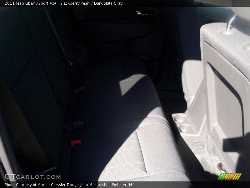 Blackberry Pearl / Dark Slate Gray 2011 Jeep Liberty Sport 4x4