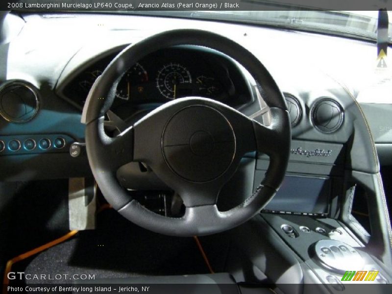 Arancio Atlas (Pearl Orange) / Black 2008 Lamborghini Murcielago LP640 Coupe