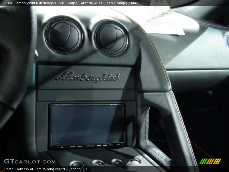 Arancio Atlas (Pearl Orange) / Black 2008 Lamborghini Murcielago LP640 Coupe