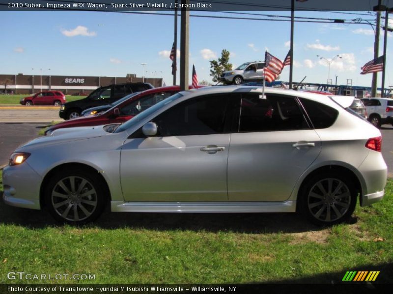 Spark Silver Metallic / Carbon Black 2010 Subaru Impreza WRX Wagon