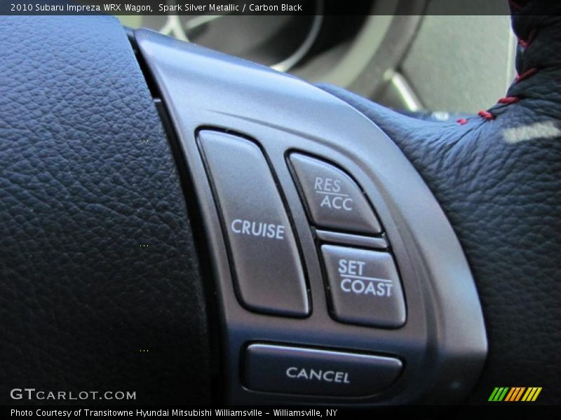 Spark Silver Metallic / Carbon Black 2010 Subaru Impreza WRX Wagon