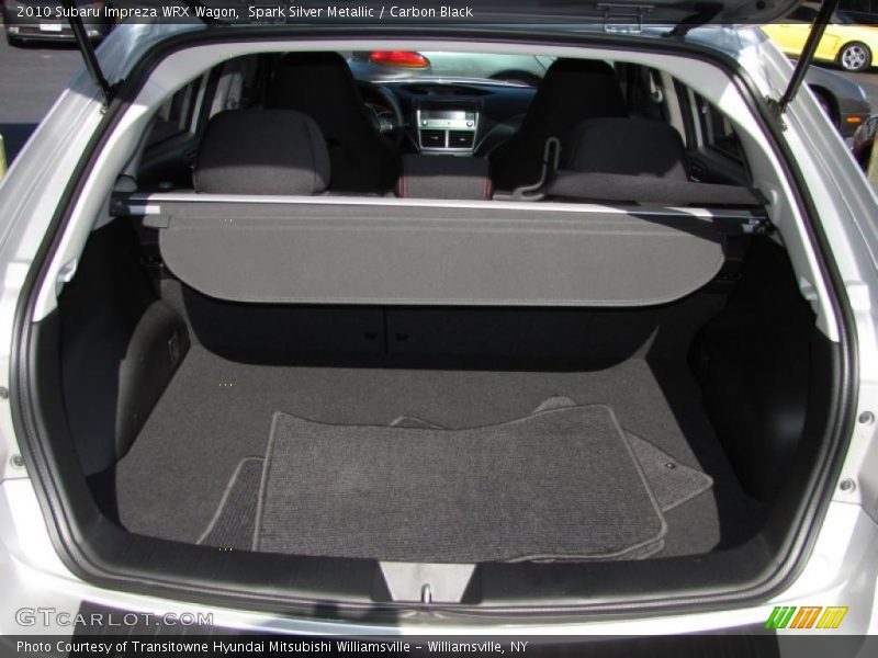 Spark Silver Metallic / Carbon Black 2010 Subaru Impreza WRX Wagon