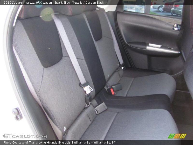 Spark Silver Metallic / Carbon Black 2010 Subaru Impreza WRX Wagon
