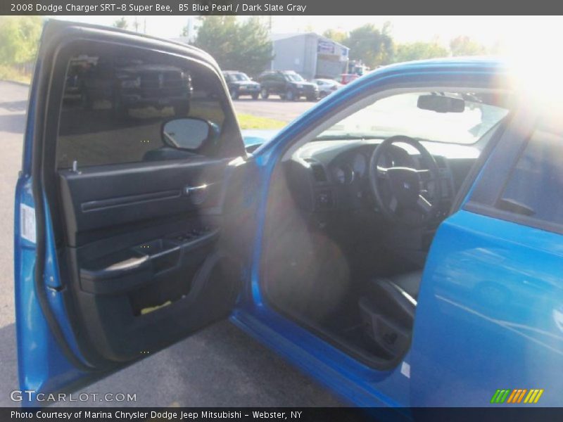 B5 Blue Pearl / Dark Slate Gray 2008 Dodge Charger SRT-8 Super Bee