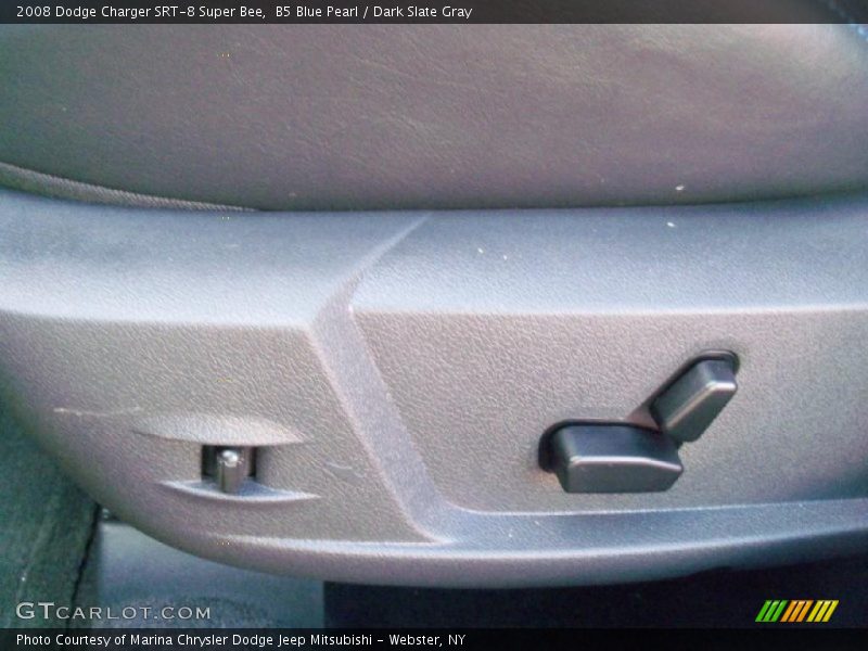 B5 Blue Pearl / Dark Slate Gray 2008 Dodge Charger SRT-8 Super Bee