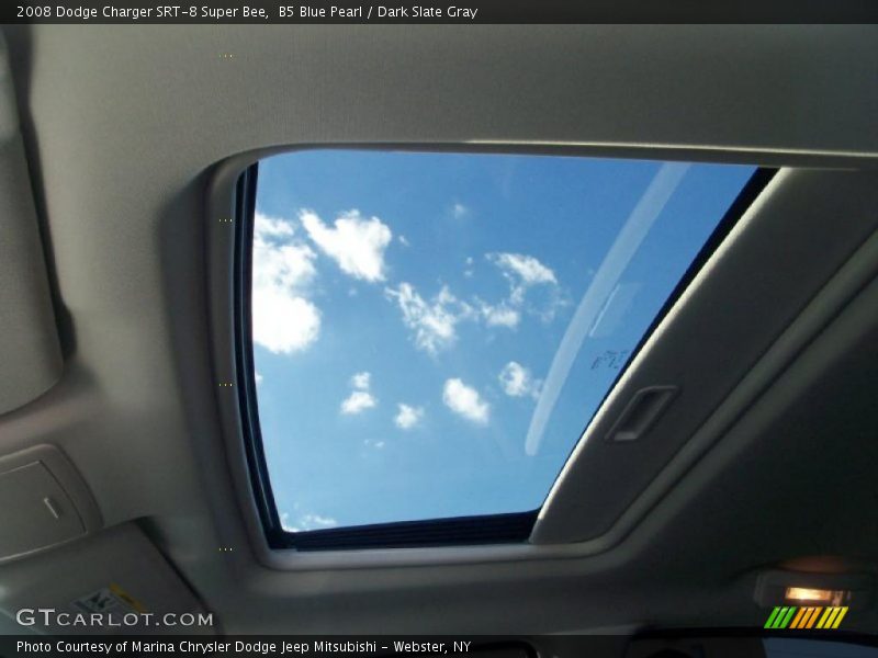 B5 Blue Pearl / Dark Slate Gray 2008 Dodge Charger SRT-8 Super Bee