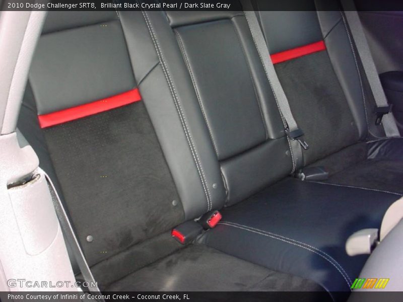 Brilliant Black Crystal Pearl / Dark Slate Gray 2010 Dodge Challenger SRT8