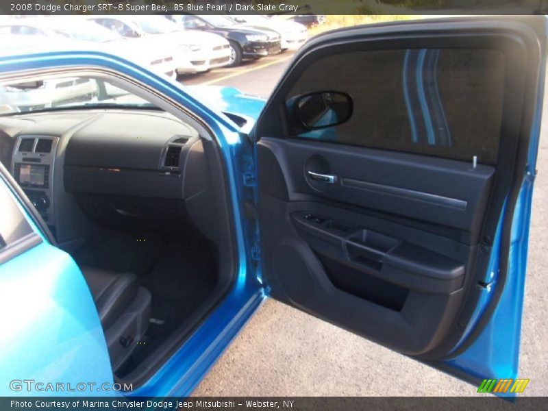 B5 Blue Pearl / Dark Slate Gray 2008 Dodge Charger SRT-8 Super Bee