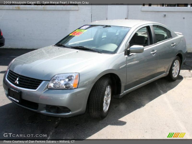 Satin Meisai Pearl / Medium Gray 2009 Mitsubishi Galant ES