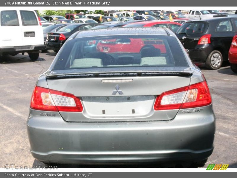 Satin Meisai Pearl / Medium Gray 2009 Mitsubishi Galant ES