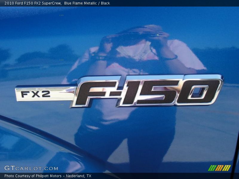 Blue Flame Metallic / Black 2010 Ford F150 FX2 SuperCrew