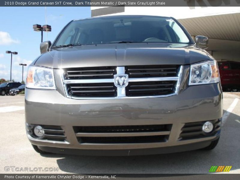Dark Titanium Metallic / Dark Slate Gray/Light Shale 2010 Dodge Grand Caravan SXT Crew