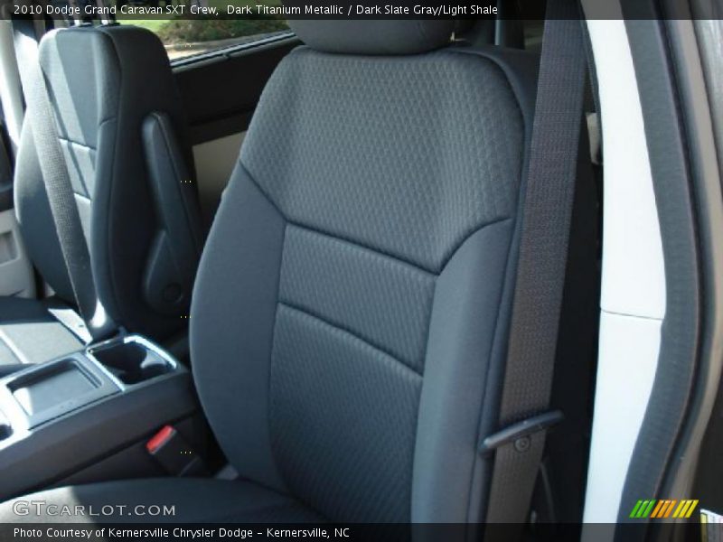 Dark Titanium Metallic / Dark Slate Gray/Light Shale 2010 Dodge Grand Caravan SXT Crew