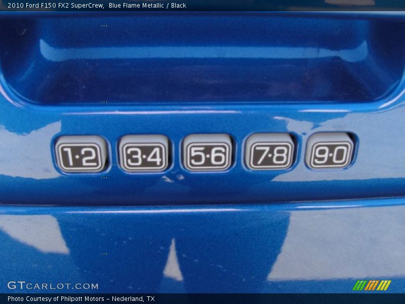 Blue Flame Metallic / Black 2010 Ford F150 FX2 SuperCrew