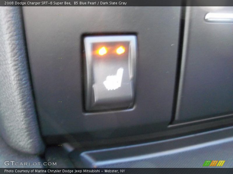 B5 Blue Pearl / Dark Slate Gray 2008 Dodge Charger SRT-8 Super Bee