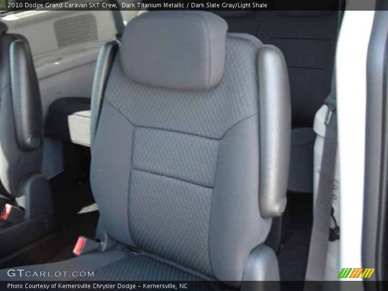 Dark Titanium Metallic / Dark Slate Gray/Light Shale 2010 Dodge Grand Caravan SXT Crew