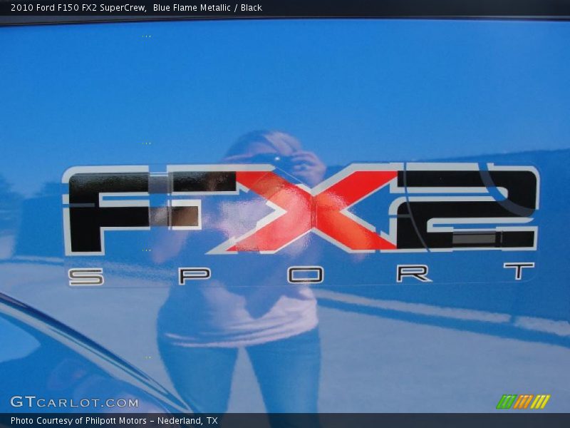 Blue Flame Metallic / Black 2010 Ford F150 FX2 SuperCrew