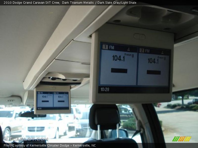 Dark Titanium Metallic / Dark Slate Gray/Light Shale 2010 Dodge Grand Caravan SXT Crew