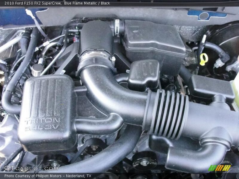 Blue Flame Metallic / Black 2010 Ford F150 FX2 SuperCrew