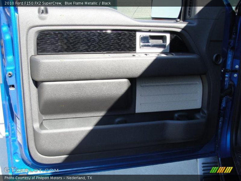 Blue Flame Metallic / Black 2010 Ford F150 FX2 SuperCrew