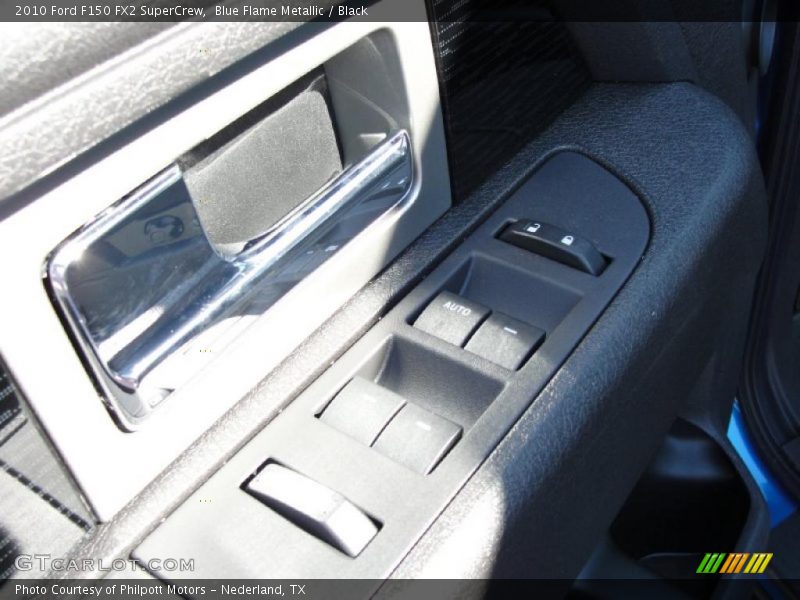 Blue Flame Metallic / Black 2010 Ford F150 FX2 SuperCrew