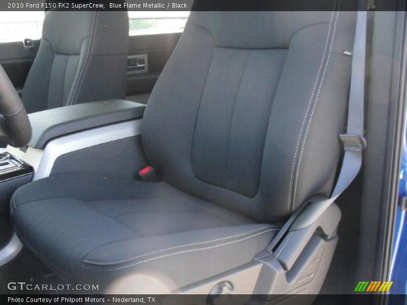 Blue Flame Metallic / Black 2010 Ford F150 FX2 SuperCrew