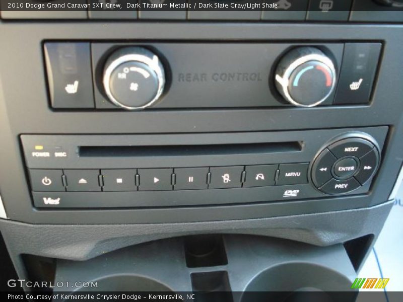 Dark Titanium Metallic / Dark Slate Gray/Light Shale 2010 Dodge Grand Caravan SXT Crew