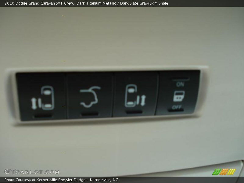 Dark Titanium Metallic / Dark Slate Gray/Light Shale 2010 Dodge Grand Caravan SXT Crew