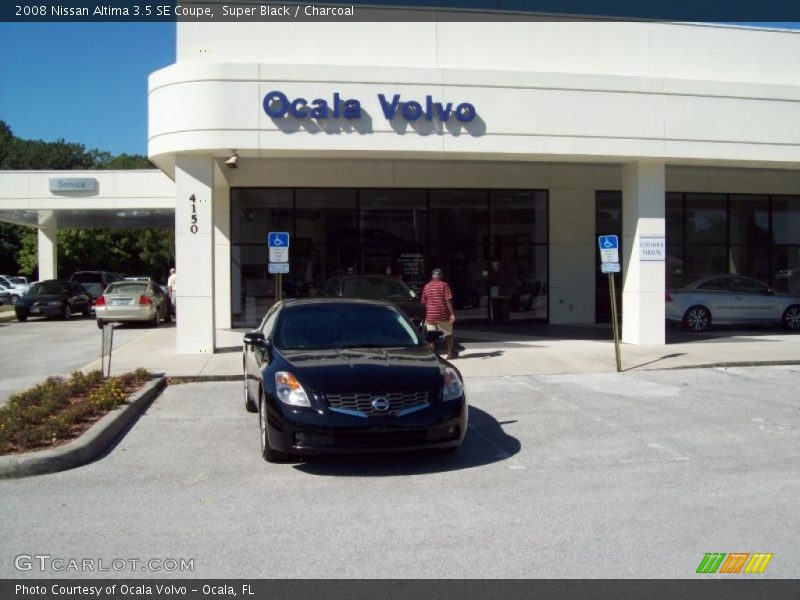 Super Black / Charcoal 2008 Nissan Altima 3.5 SE Coupe