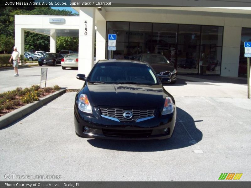 Super Black / Charcoal 2008 Nissan Altima 3.5 SE Coupe
