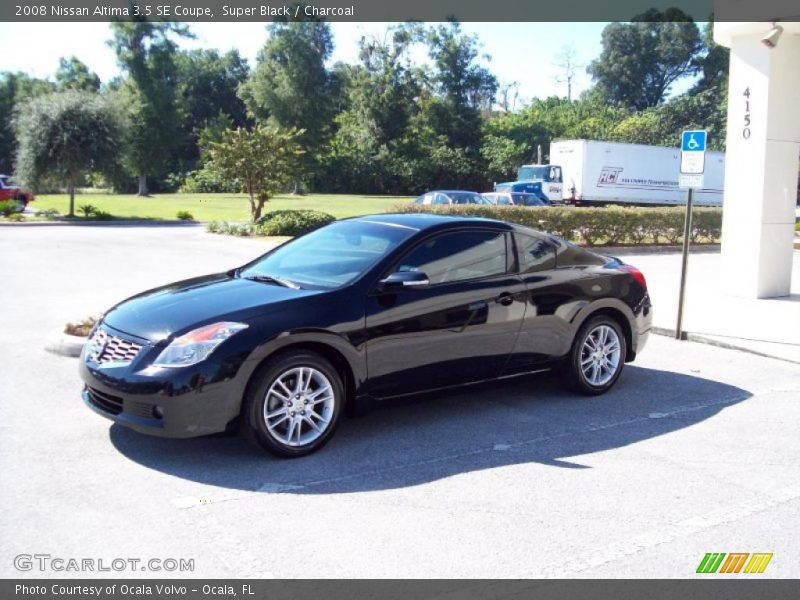 Super Black / Charcoal 2008 Nissan Altima 3.5 SE Coupe