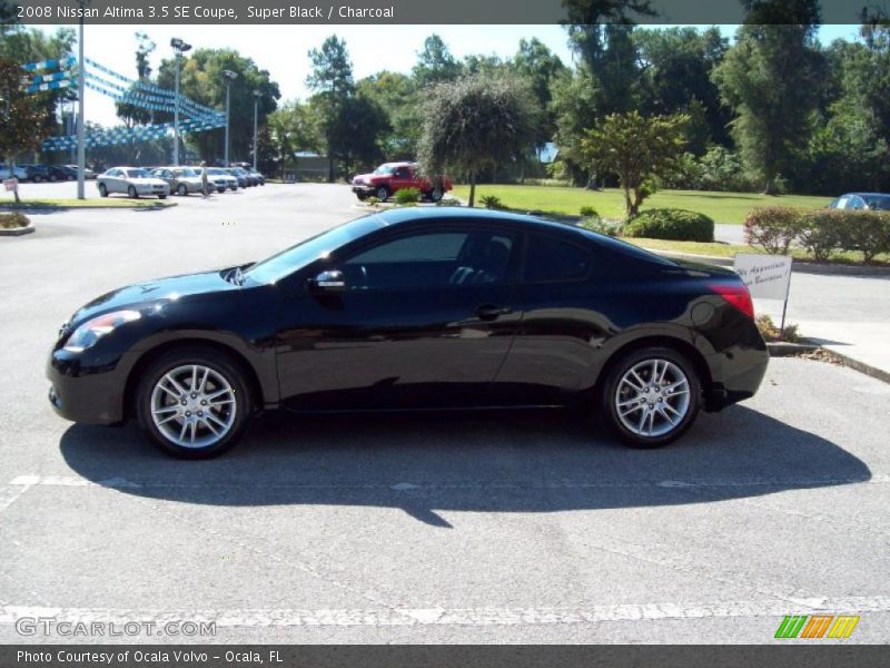 Super Black / Charcoal 2008 Nissan Altima 3.5 SE Coupe