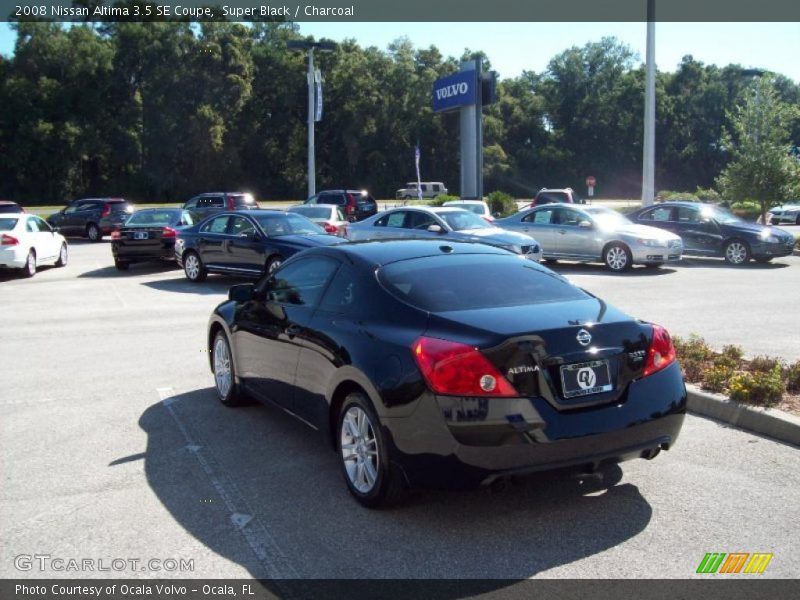 Super Black / Charcoal 2008 Nissan Altima 3.5 SE Coupe