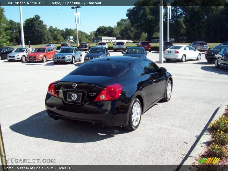 Super Black / Charcoal 2008 Nissan Altima 3.5 SE Coupe