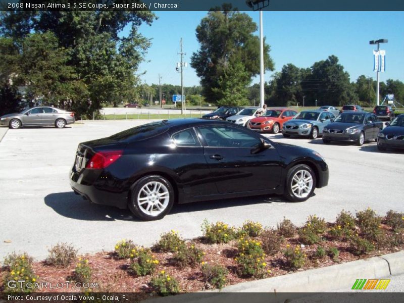 Super Black / Charcoal 2008 Nissan Altima 3.5 SE Coupe