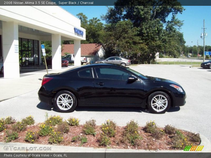 Super Black / Charcoal 2008 Nissan Altima 3.5 SE Coupe