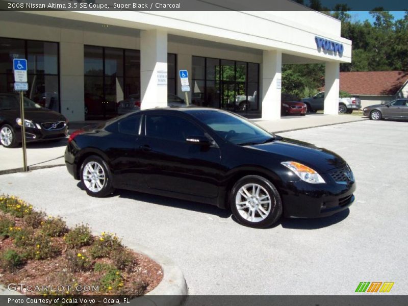 Super Black / Charcoal 2008 Nissan Altima 3.5 SE Coupe