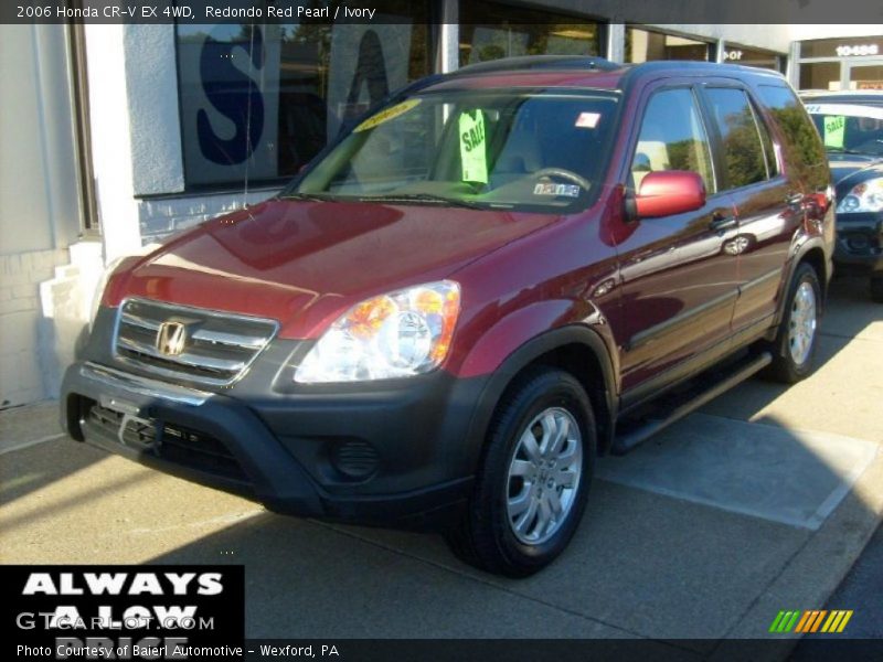 Redondo Red Pearl / Ivory 2006 Honda CR-V EX 4WD