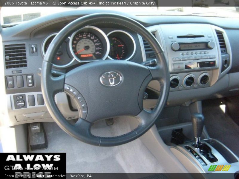 Indigo Ink Pearl / Graphite Gray 2006 Toyota Tacoma V6 TRD Sport Access Cab 4x4