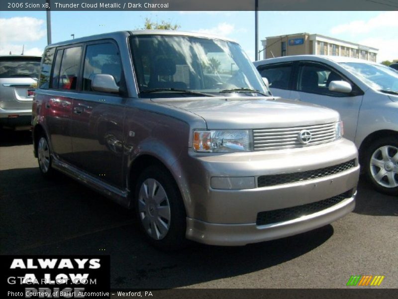 Thunder Cloud Metallic / Dark Charcoal 2006 Scion xB