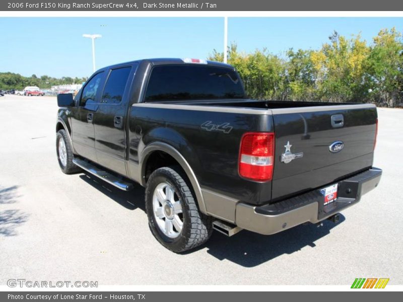 Dark Stone Metallic / Tan 2006 Ford F150 King Ranch SuperCrew 4x4