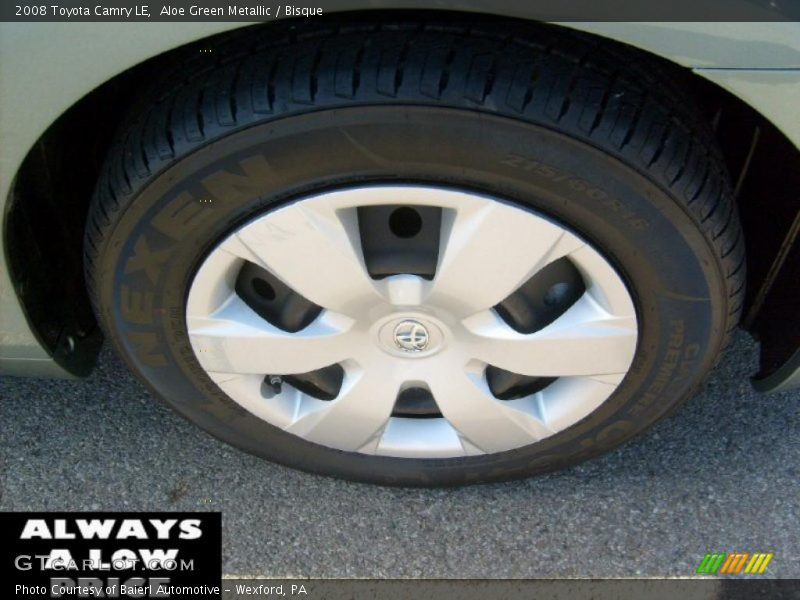 Aloe Green Metallic / Bisque 2008 Toyota Camry LE