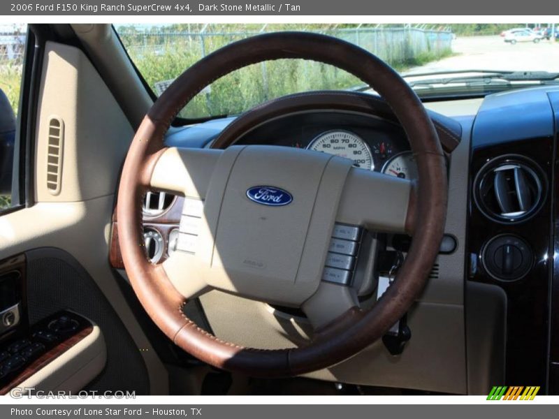 Dark Stone Metallic / Tan 2006 Ford F150 King Ranch SuperCrew 4x4