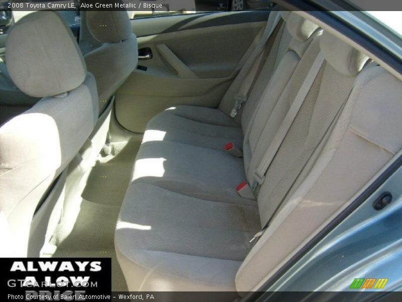 Aloe Green Metallic / Bisque 2008 Toyota Camry LE